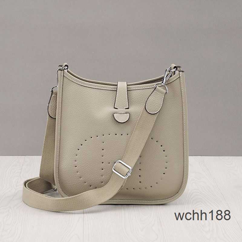 

Casual Tote One Leather Herma Evelyns Cowhide Designer Bags Pattern Bag Shoulder Crossbody Women's Litchi 2023 Bucket 7h0u, Red