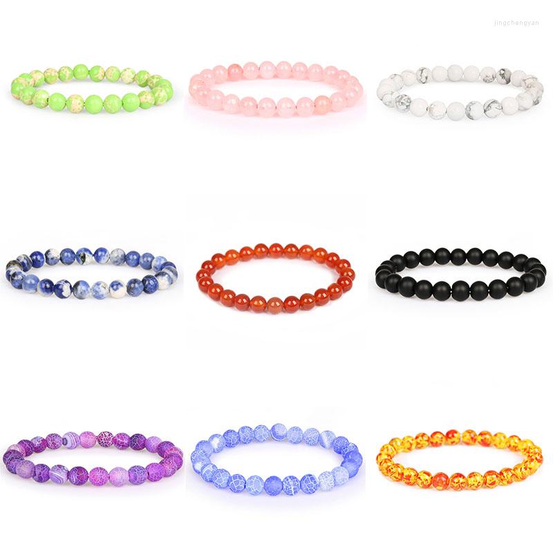 

Bangle Synthetic Bead Bracelet Natural Stone Reiki Jewellery Gemstone Stretch Quartz
