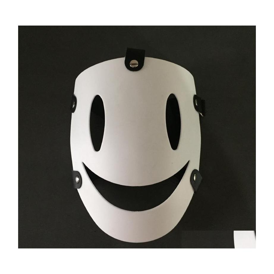 

Party Masks High Rise Invasion Cosplay Mask Tenkuu Shinpan White Resin Japanese Props Pvc 220715 Drop Delivery Home Garden Festive Su Ot40B