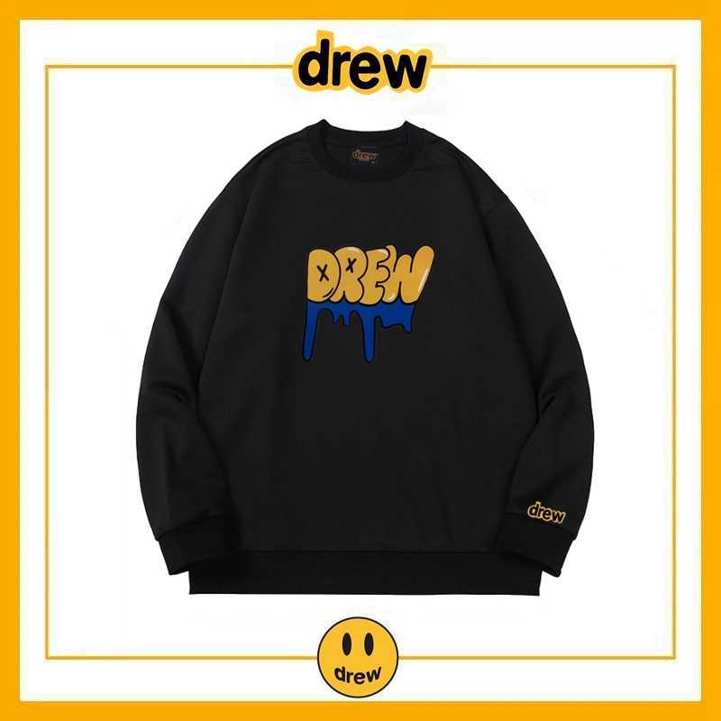 

DrewHouse Letter Smiling Face Small Crowd Fashion Brand American High Street Loose Couple Cotton Round Neck Sweater Trend Men's Hoodies, Shipping fee