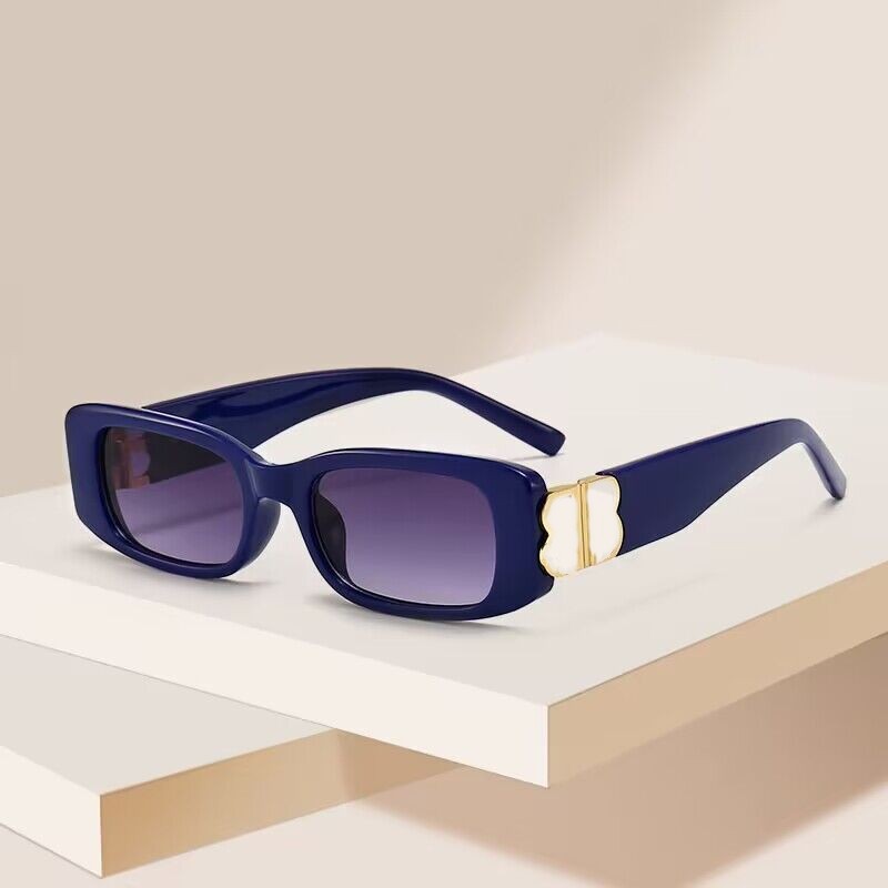 

New designer sunglasses Fashion small frame sunglass Bb logo women's men's cat-eye sunglasses Retro sunglasses shading mirror