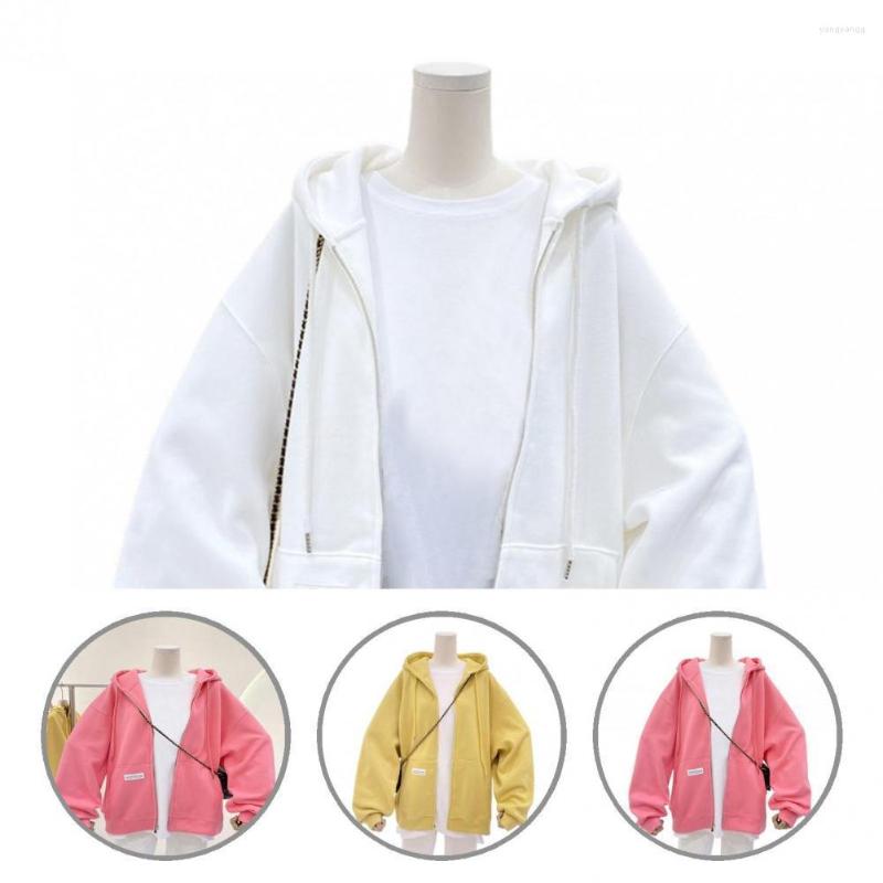 

Women' Hoodies Lady Casual Hooded Zipper Drawstring Sweatshirt Hoodie All Match For Travel, Watermelon red