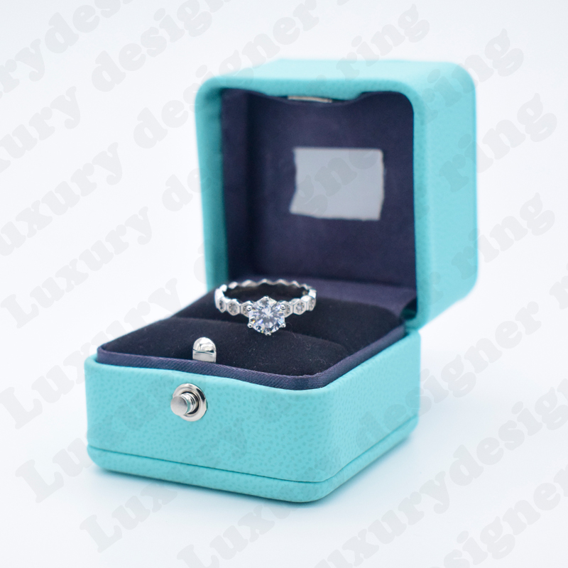

Luxury Designer Ring Women Diamond Ring Never Fade Not Allergic