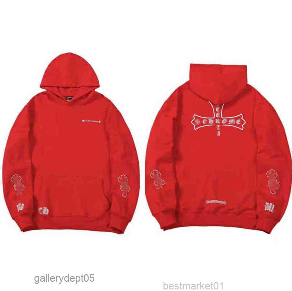 

Men' Hoodies Sweatshirts Brand Classic Fashion Mens Designer Ch Horseshoe Cross Print Jacket Women Casual Tops Quality Luxury Pullover Hoode1, 10