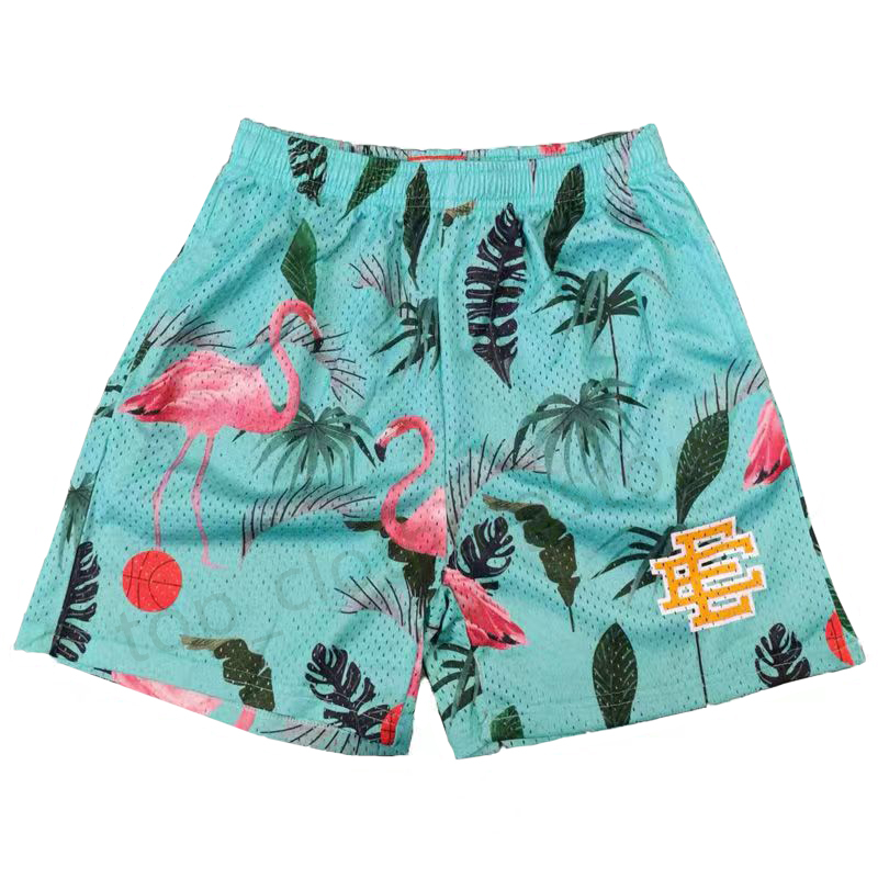 

Mens women Shorts Designer Eric Emanuel Summer Running Flowers print Sport Short Pants workout breathable Fanshion Gym Clothing Loose -3XL H0W3