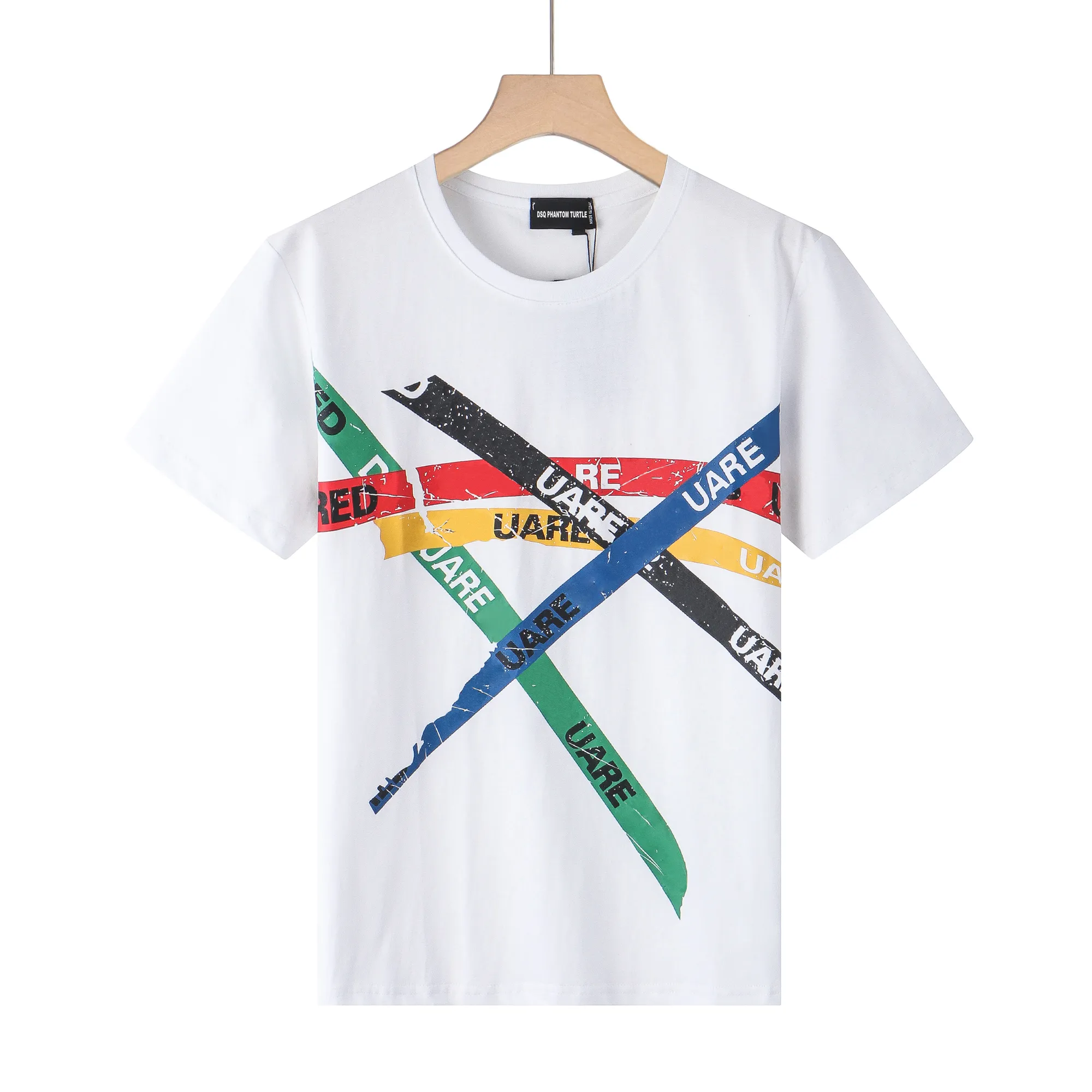 

DSQ Mens T-Shirts New designer shirt woman Tshirt Cotton T-shirt Round Neck spring summer high loose trend short sleeve male clothings size M-3XL, Customize