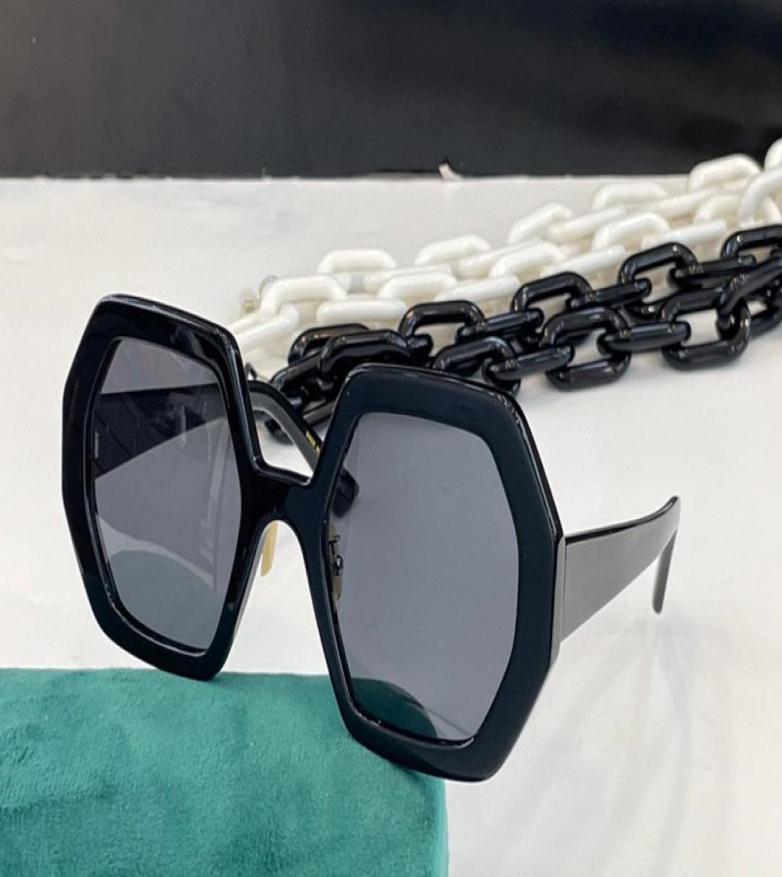 

Summer Sunglasses For Men and Women Special chain style 0772 AntiUltraviolet Retro Plate Plank Full Frame fashion Eyeglasses Rand6239253