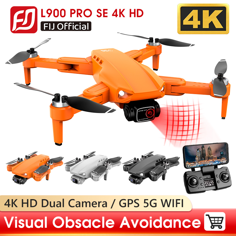 

Drones L900 PRO SE 4K HD Dual Camera Drone Visual Obstacle Avoidance Brushless Motor GPS 5G WIFI RC Dron Professional FPV Quadcopter 230413