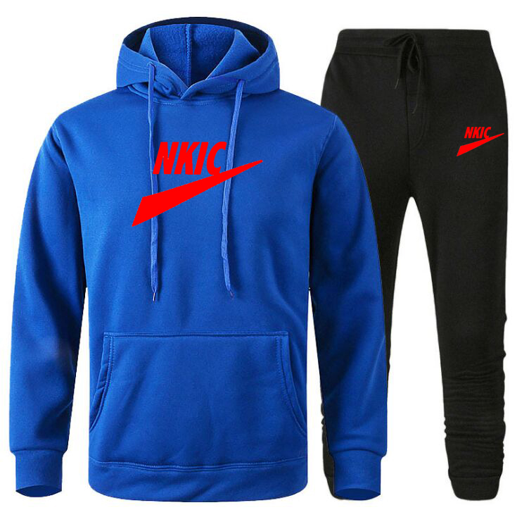 

Men's Tracksuit Jogger Sportswear Casual Sweatershirts Sweatpants Streetwear Pullover Brand LOGO Print Sports Suit Men Sets, Orange