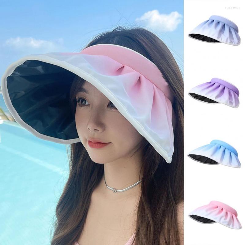 

Wide Brim Hats Trendy Riding Hat Letter Logo Headwear Women Travel Casual Sunscreen Folding Sport Costume Accessories, Grey