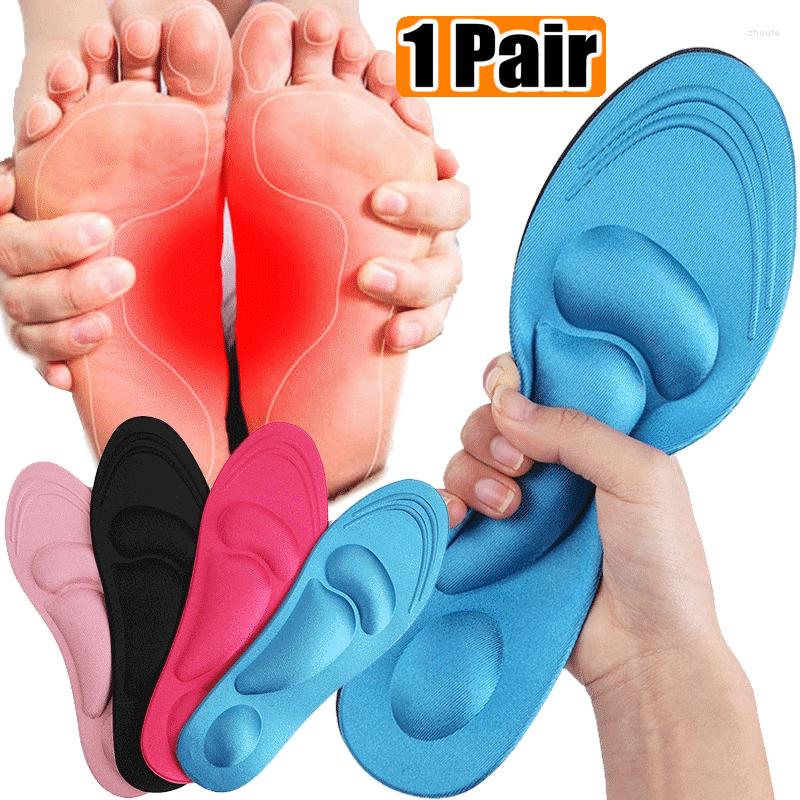 

Women Socks 1Pair 4D Memory Foam Orthopedic Massage Insoles For Shoes Men Flat Feet Arch Support Plantar Fasciitis Sports Pad, Hlaf insoles