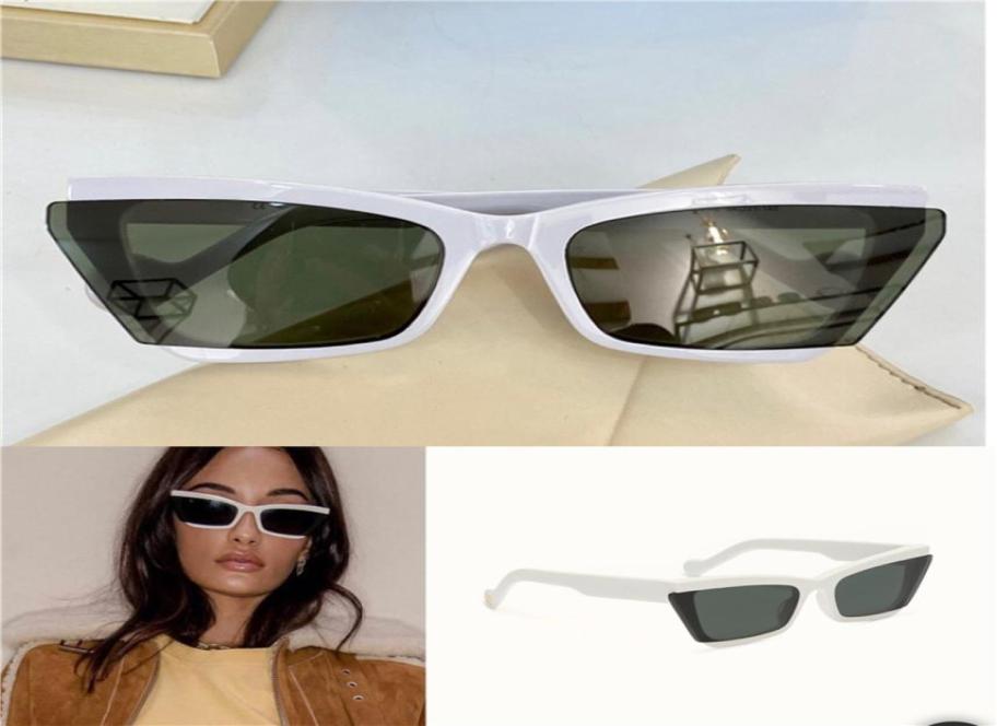 

New 2021 Trend fashion designer sunglasses INSIDE STORY Vintage personality cat eye small frame women glasses Top quality Come wit8508307
