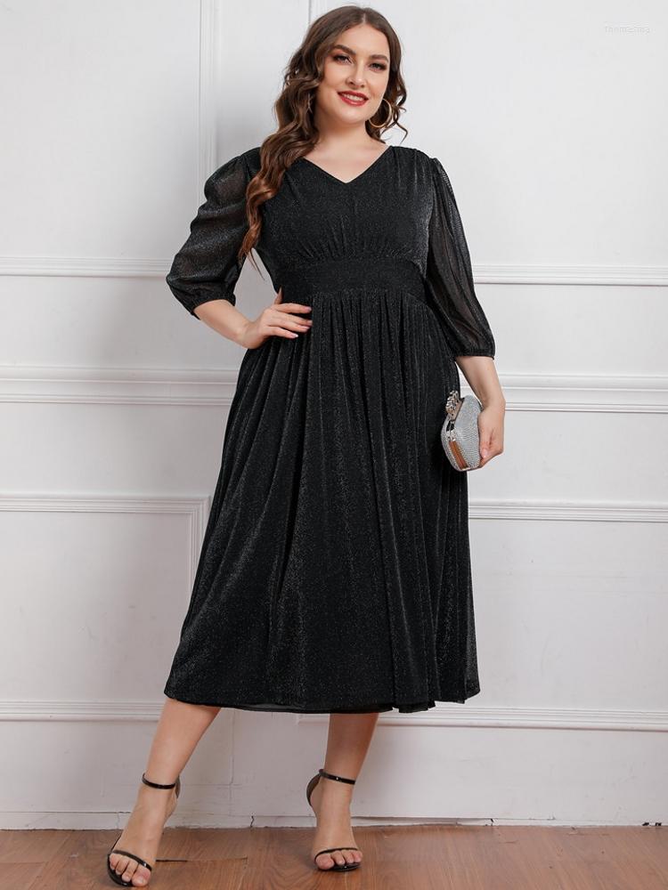 

Ethnic Clothing XL-5XL Big Size African Dress For Women Fashion Dashiki Print Ruffles Vestido Arrival Robe Elegant Party