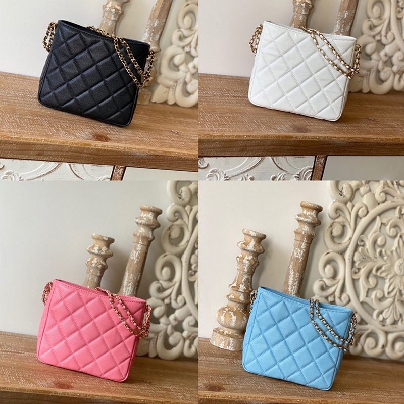 

Designer Shopping Bag Luxury Shoulder Bag 19CM Caviar Chain Bag High Imitation Handbag With Box ZC251