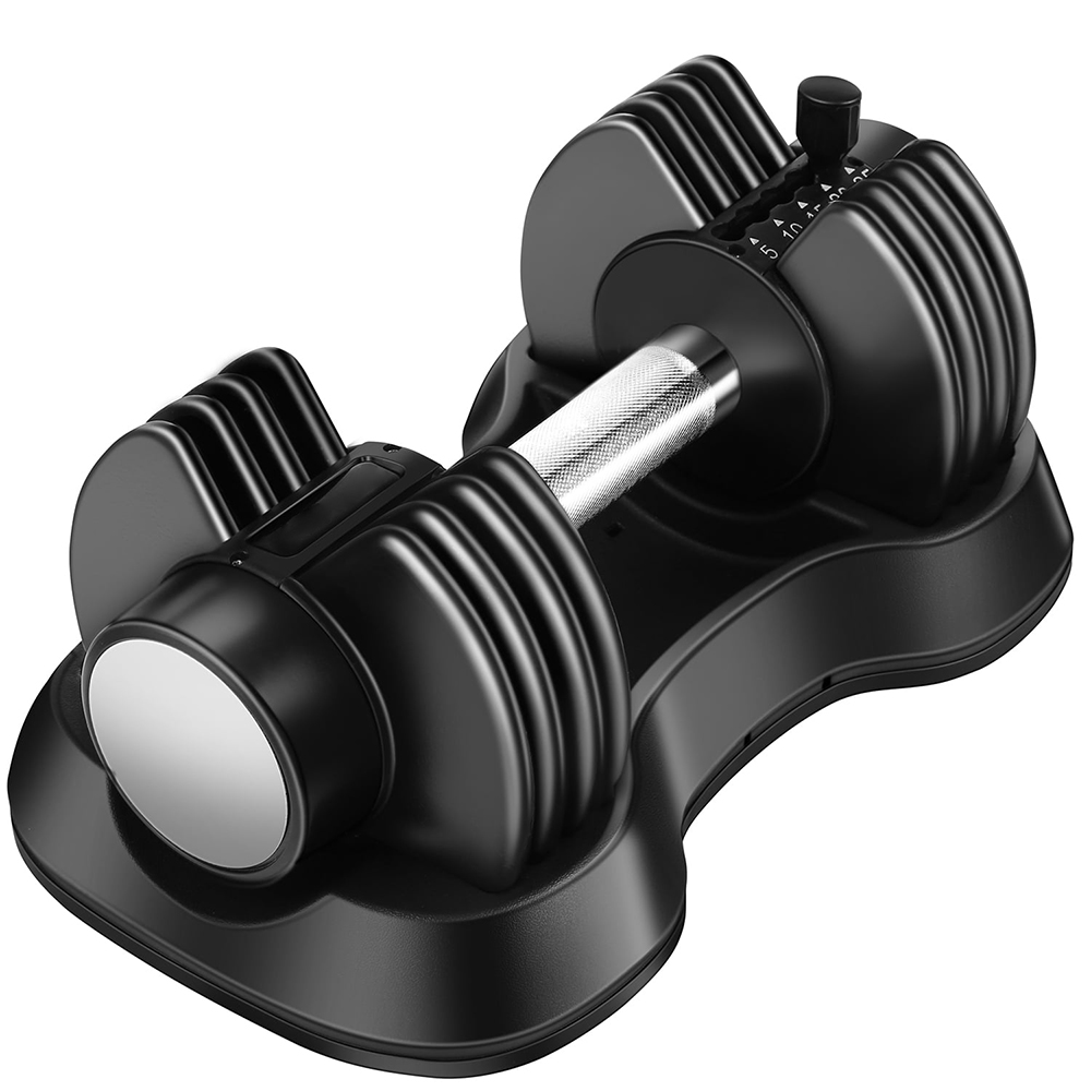 

Adjustable Dumbbell 25lbs 5 Weight Settings Single