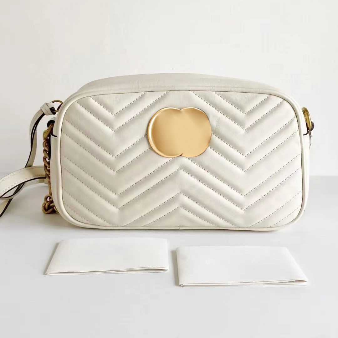 

Designer Camera Clutch bag Womens mens Double G two sizes Marmont Luxury Genuine leather Shoulder clutch handbag tote bags fashion zipper lady crossbody Bag purses, Red