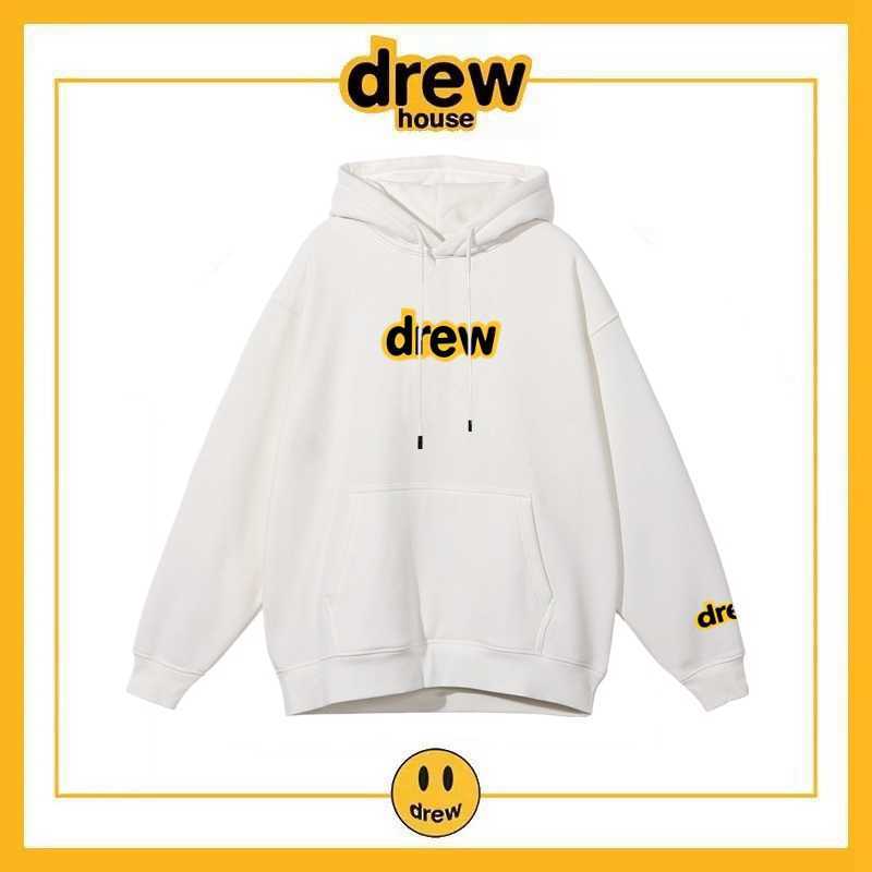 

DrewHouse letter smiley face hooded sweater fashion label high street loose couple plush jacket Men's Hoodies, Shipping fee