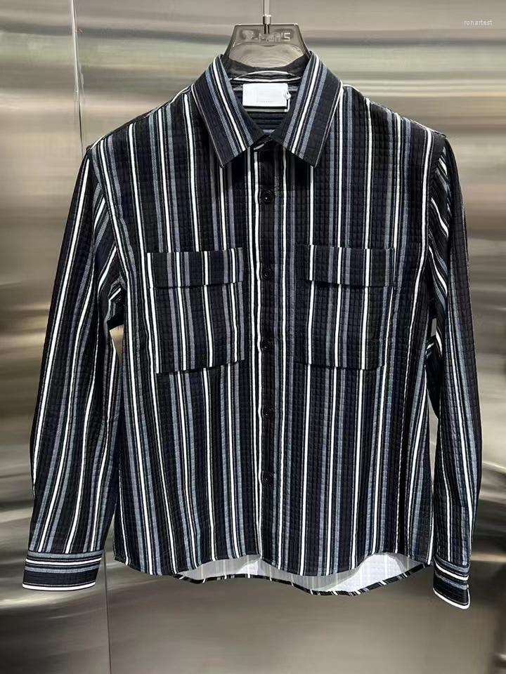 

Men's Casual Shirts B02182 Fashion Men's 2023 Runway Luxury European Design Party Style Clothing