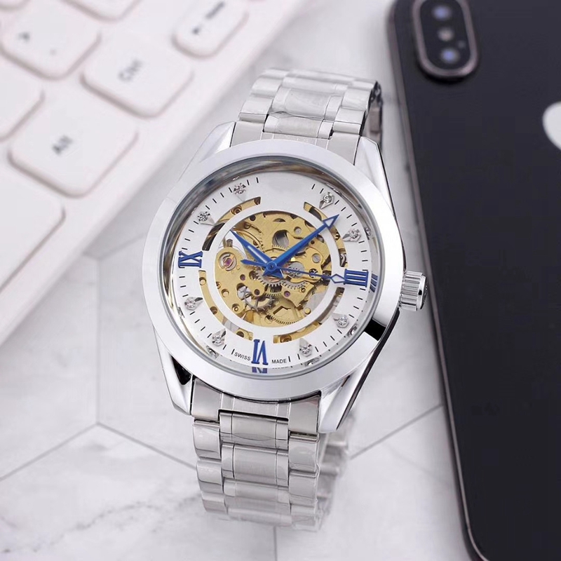 

Longin WristWatches for men 2023 New mens Watches 40mm Three stitches Automatic mechanical Watch Top Luxury Brand Steel Strap men Fashion Montre de luxe Type