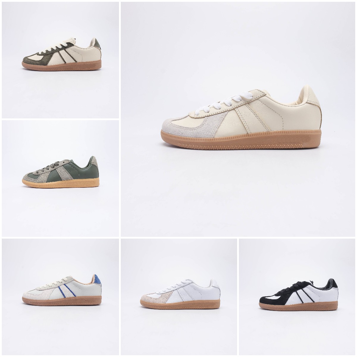 

Designer Original Samba OG Vegan Gazelle Casual Shoes Men Women Classic Pink Velvet Black White Gum Wales Bonner Cream Green Plate-forme Trainers Size 36-45, Colour 7