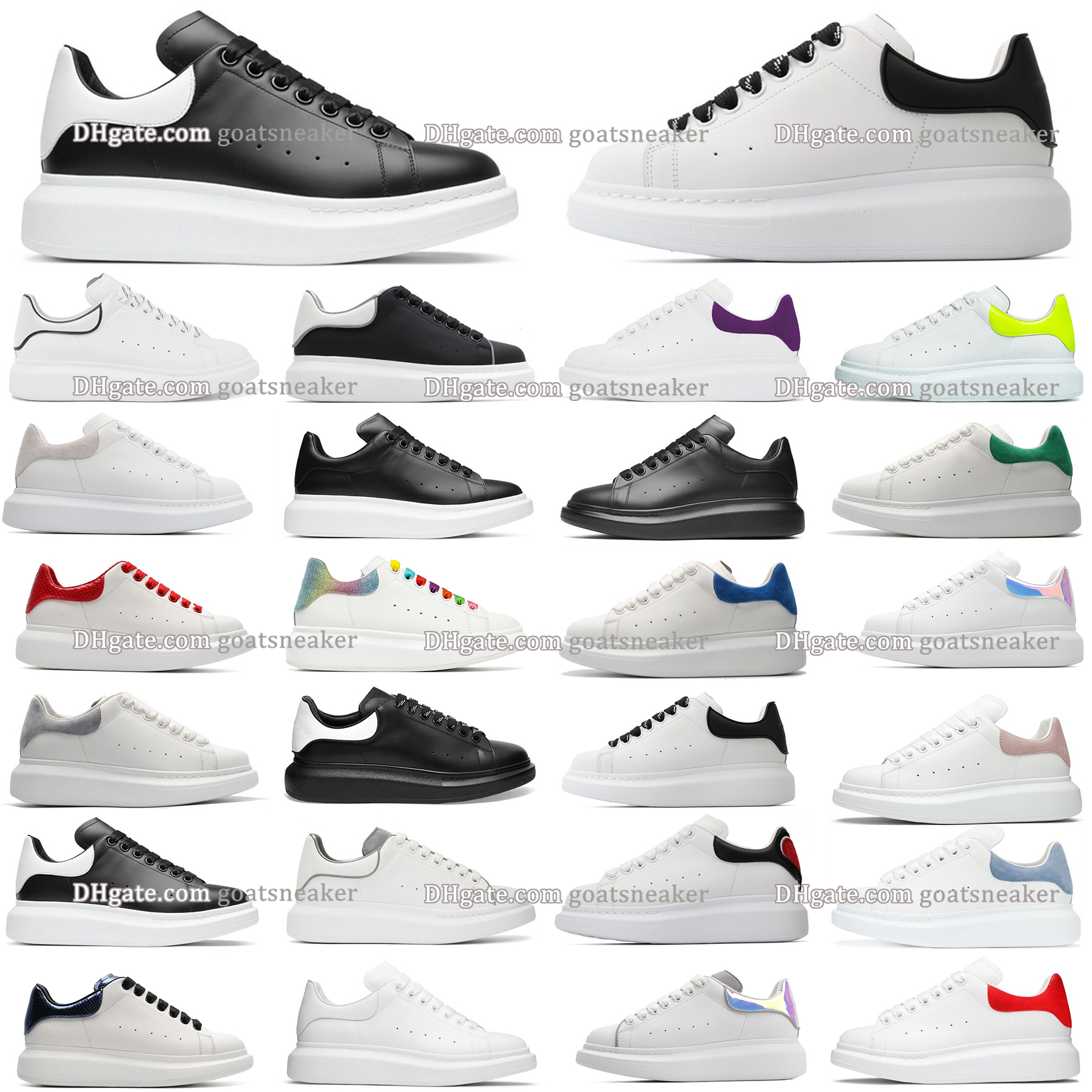 

2022 Designer Logo Oversized Casual Shoes White Black Leather Luxury Velvet Suede Womens Espadrilles Trainers mens women Flats Lace Up Platform Sneakers
