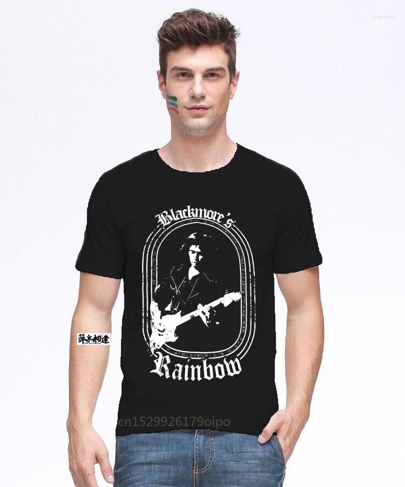 

Men's T Shirts Ritchie Blackmores Rainbow Rock Official Tee Shirt Mens Unisex Funny Casual Brand Top 033183, Red(men)