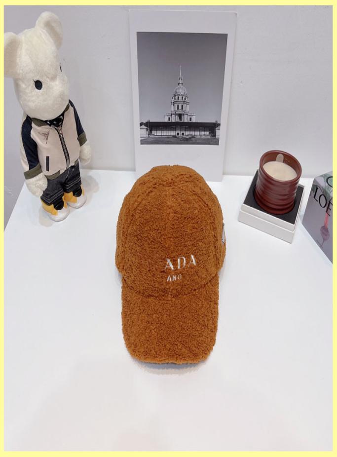 

Mens Womens Wool Baseball Cap Designer P Caps Classic Triangle Hats Women Fashion Casquette Winter Cashmere Trucker Hats Beanie Go7866268, White