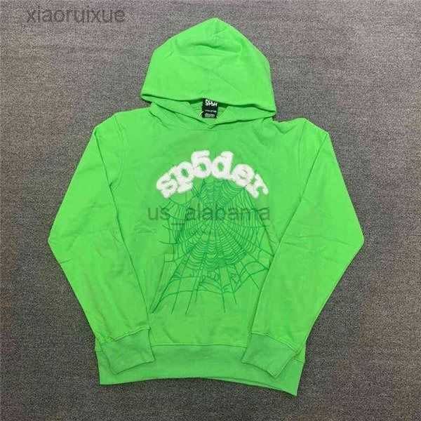

Men's Hoodies Sweatshirts Puff Print Sp5der Hoodie Men Women High Quality Heavy Fabric Spider Web Pullover G220908 95QW3, 15