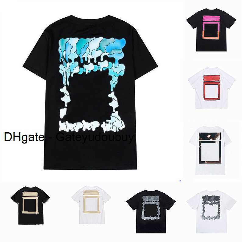 

Tshirts Mens T Shirts Offs Tees Tops Womens Casual Shirt Luxurys Clothing Street White Clothes Summer, 22