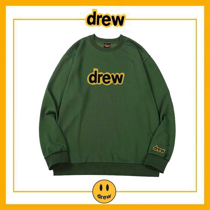 

DrewHouse Letter smiling face round neck sweater autumn winter tide high street loose couple pure cotton top Men's Hoodies, Shipping fee