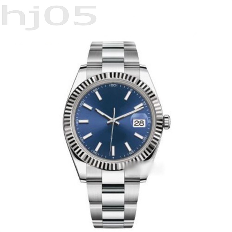 

Solid color dial with letters watch datejust watches calendar 41mm sapphire montre de luxe automatic 2813 mechanical watch distinctive 3235 SB014 B23, Original box