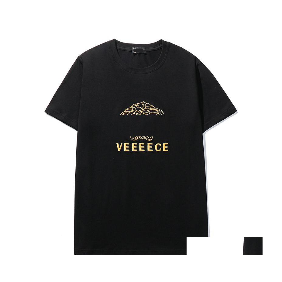 

Men'S T-Shirts Designer Mens T Shirts Printed Womens Fashion Man Tshirt Top Quality Cotton Casual Tees Short Sleeve Luxury Hip Hop S Dhsay