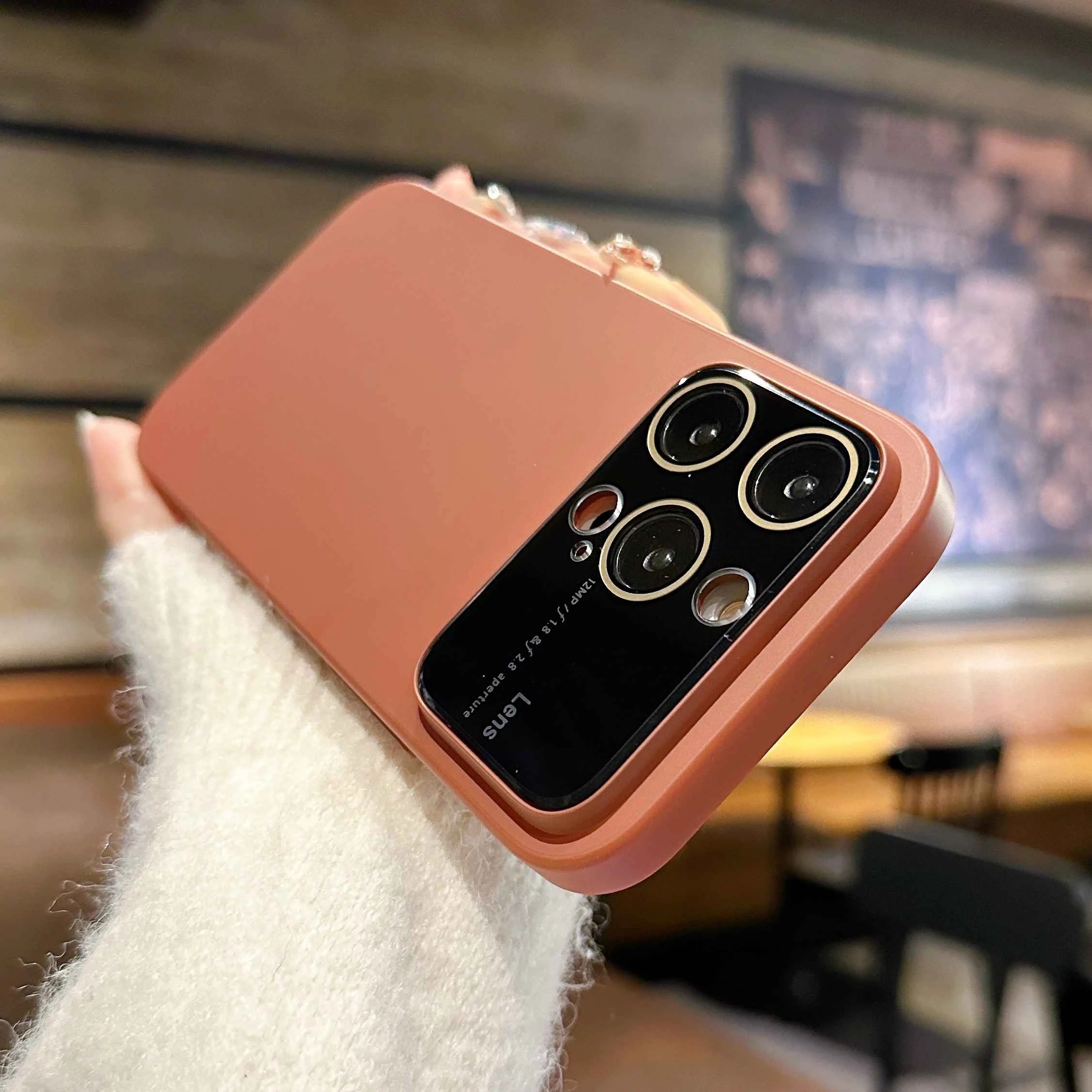 

Luxury AG Frosted Glass Case For iPhone 12 13 Pro Max 14 12 Pro Max Lens Protector Cover Shockproof Phone Case
