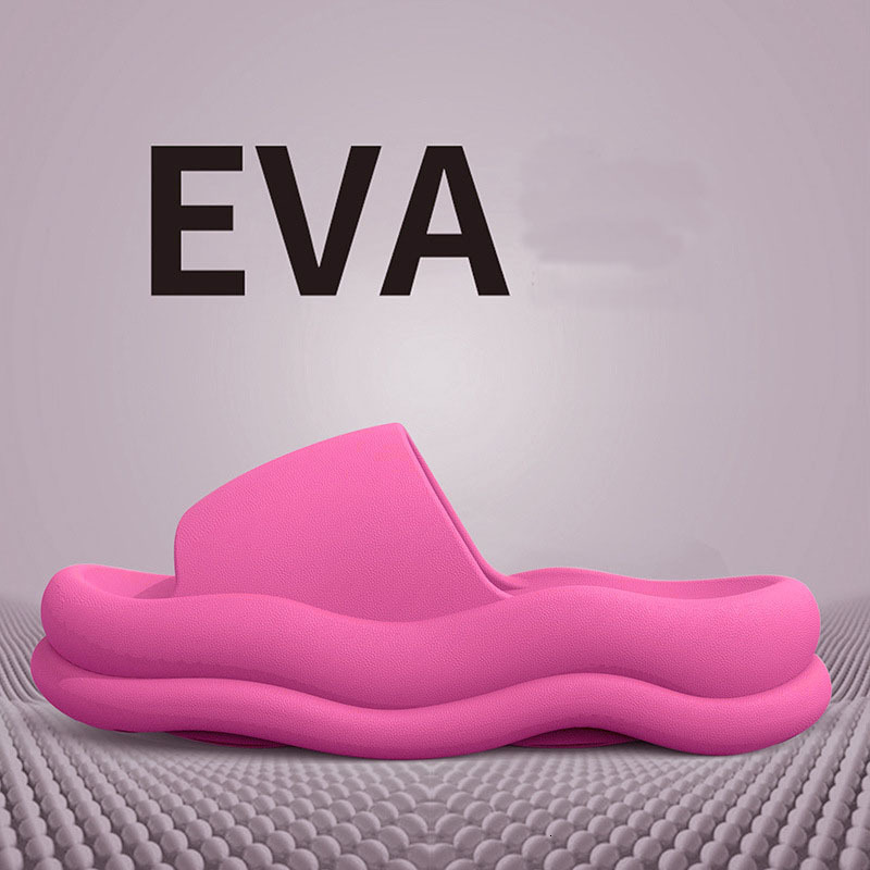 

Slipper s Summer Flip flops Outside Beach for Female 2023 Eva Soft soled Lightweight Bathrooms Family Couples Shoe 230414, Light green