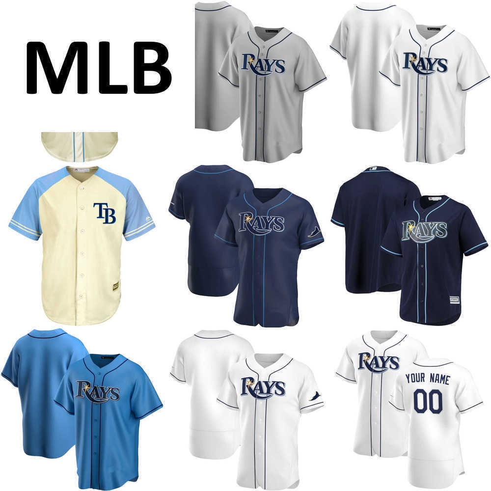

Custom Jersey''Tampa''Bay''Rays''Mens women Youth 56 Randy Arozarena 43 Mike Brosseau 63 Diego Castillo 68 Jalen Beeks Baseball Jerseys, Color