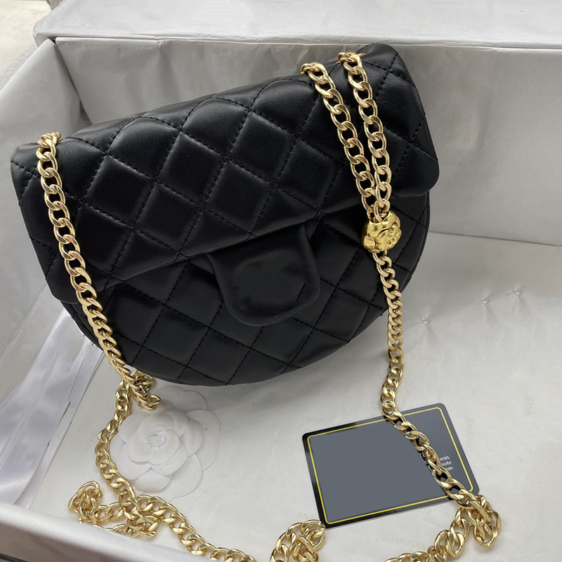 

Classic Mini Boy Flap Bag Crush Camellia Bead Gold Metal Hardware Chain Crossbody Shoulder Strap French Designer Purse Quilted Diamond Check Womens Handbag 20x15CM, Box