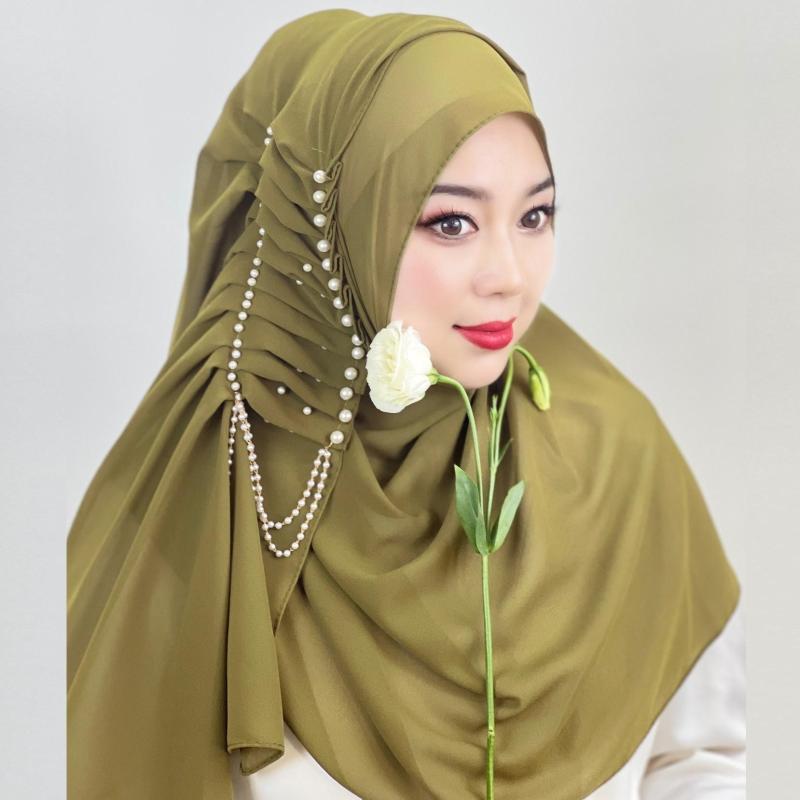 

Ethnic Clothing African Auto Gele Headtie Nigerian Wedding Muslim Turban Cap Arab India Hat Female Head Wraps Turbante Mujer 2023