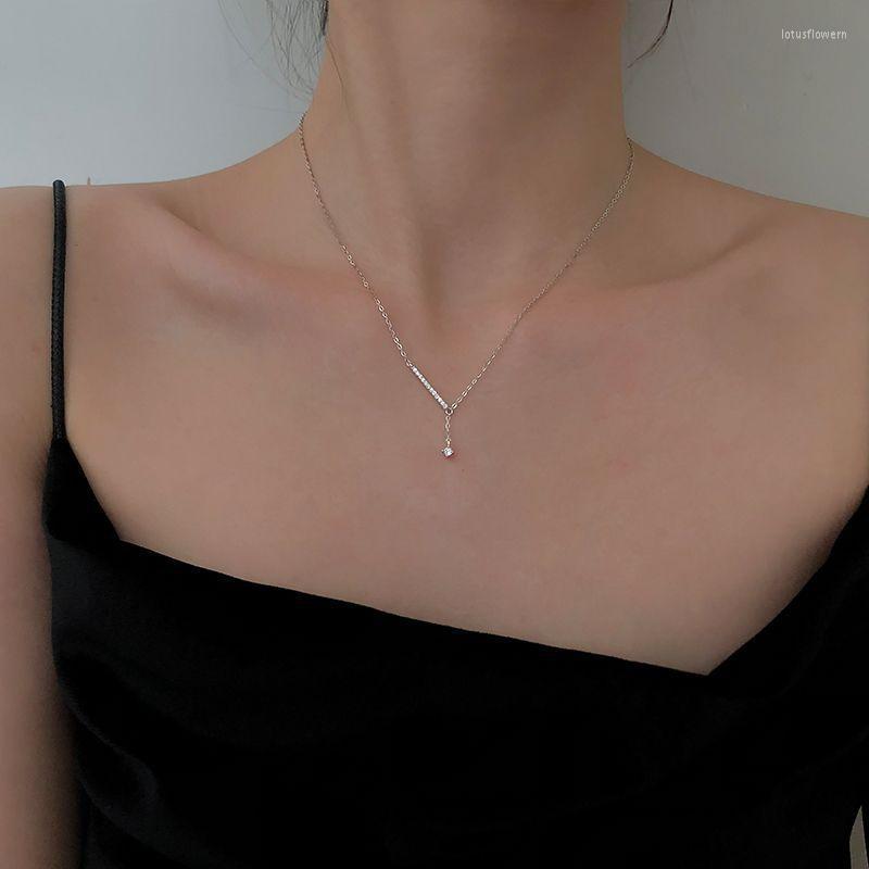

Pendant Necklaces Fashion Geometric Strip Choker Necklace Collar Short Clavicle Chain For Women Fine Jewelry Accessories
