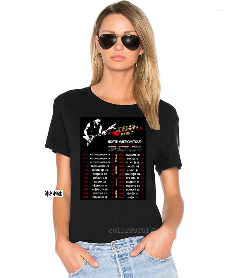 

Men's T Shirts 74599-Michael Schenker Fest North American Tour 2023 Shirt Size S-5XL, Skyblue(women)