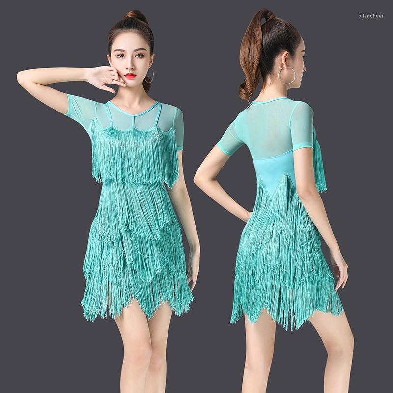 

Stage Wear Woman Latin Dance Dresses Standard Ballroom Dancing Training Costumes Fashion Dress Salsa Clothes Women 2023, Tup