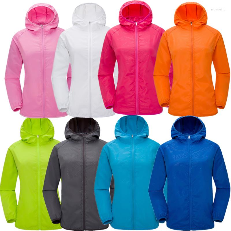 

Hunting Jackets Men Women Hiking Jacket Waterproof Quick Dry Camping Clothes Sun-Protective Outdoor Sports Coats Anti UV Windbreaker, Black