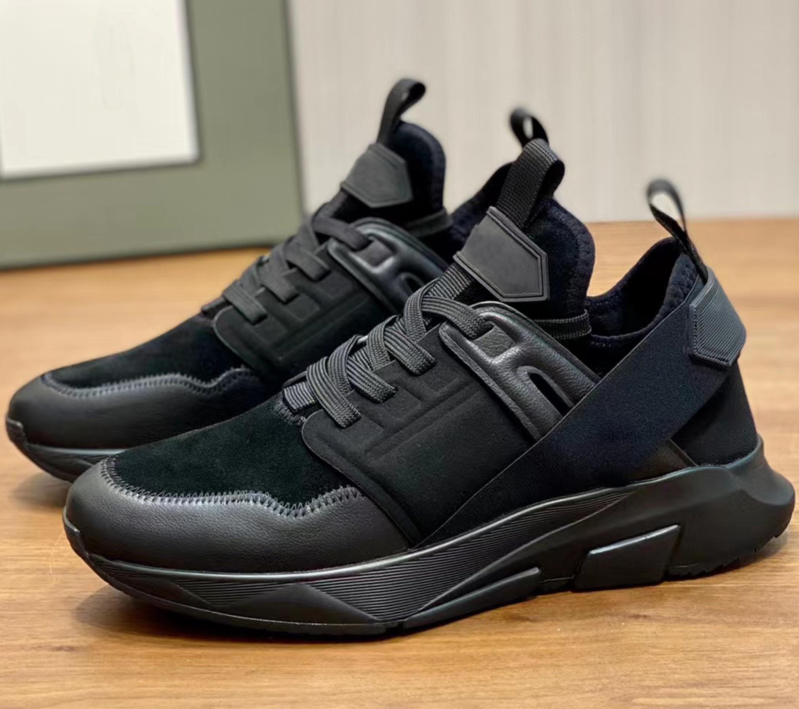 

Highest quality Sneakers Running shoes men chaussures de designer ECO FRIENDLY JAMES SNEAKER FORD TOM sports Christmas Channel Casual A4