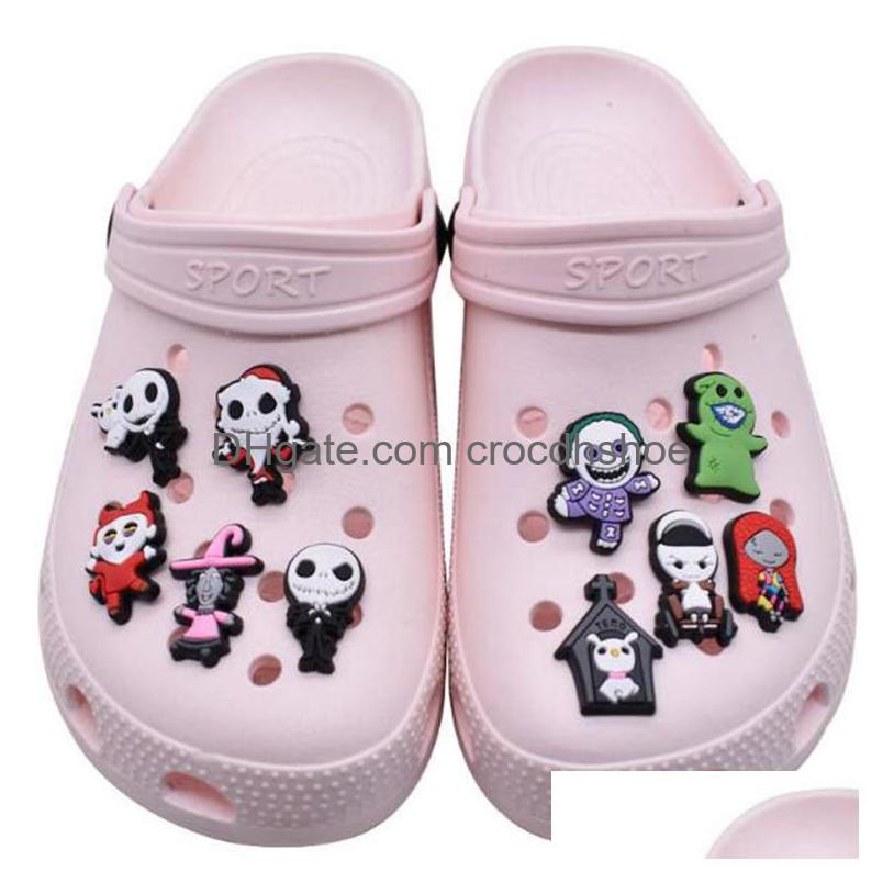 

Shoe Parts Accessories Halloween Pumpkin Pvc Charms Croc Charm Buckle Decorations Ornament Drop Delivery Ot3Dh
