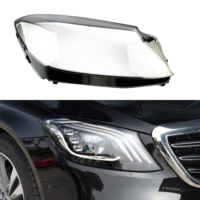 

Car Replacement Headlight Case Shell Headlamp Lampshade Lens Cover For Mercedes-Benz S-class W222 S320 S400 S500 S600 2018-2020