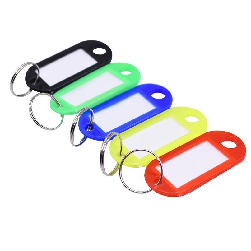 

Keychains Lanyards Rectangar Key Card Crystal Plastic Id Label Tags Split Ring Keyring Keychain For Many Uses Bunches Of K Dhgarden Dhlzv