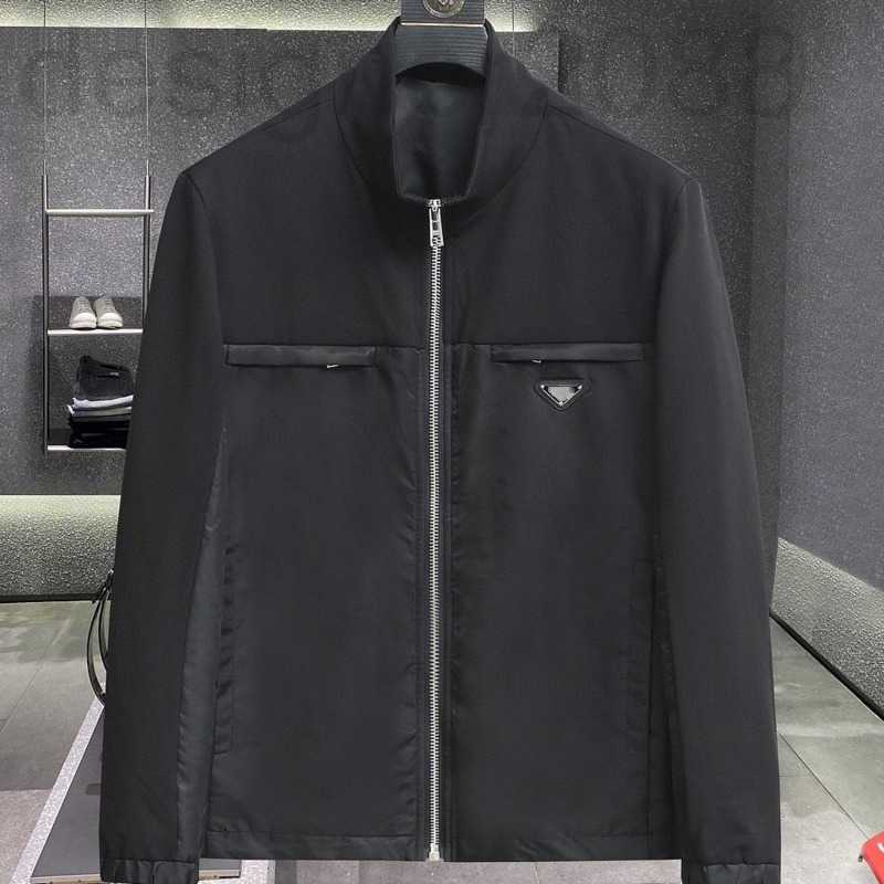 

Men's Jackets Designer Jacket Mens Womens Business Casual Cardigan Coat Classic Inverted Triangle Solid Color Zipper 0g0m, Black