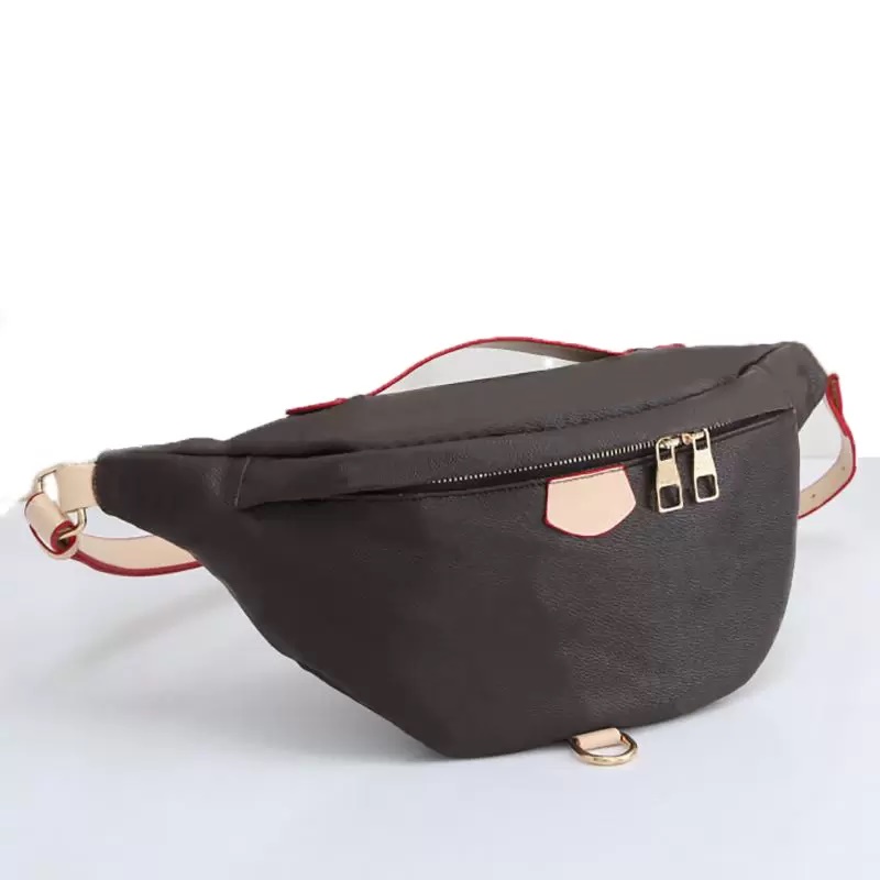 

Crossbody waist bag Soft leather luxury designer bag Women's men's backpack belt Women's handbag Fashion handbag05, #1