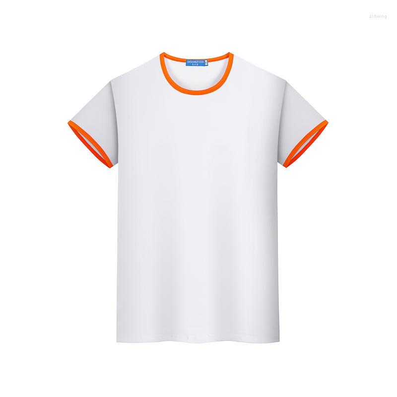 

Men's T Shirts 2023/24 Summer Casual Men Orange T-Shirt