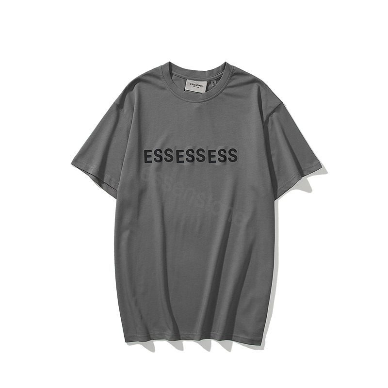 

Summer ESS Fashion Tshirts Crew Neck Casual T-shirts Men Women Tops Leisure Style Summer Short Sleeve Letter essen printed Shirts, The same as real