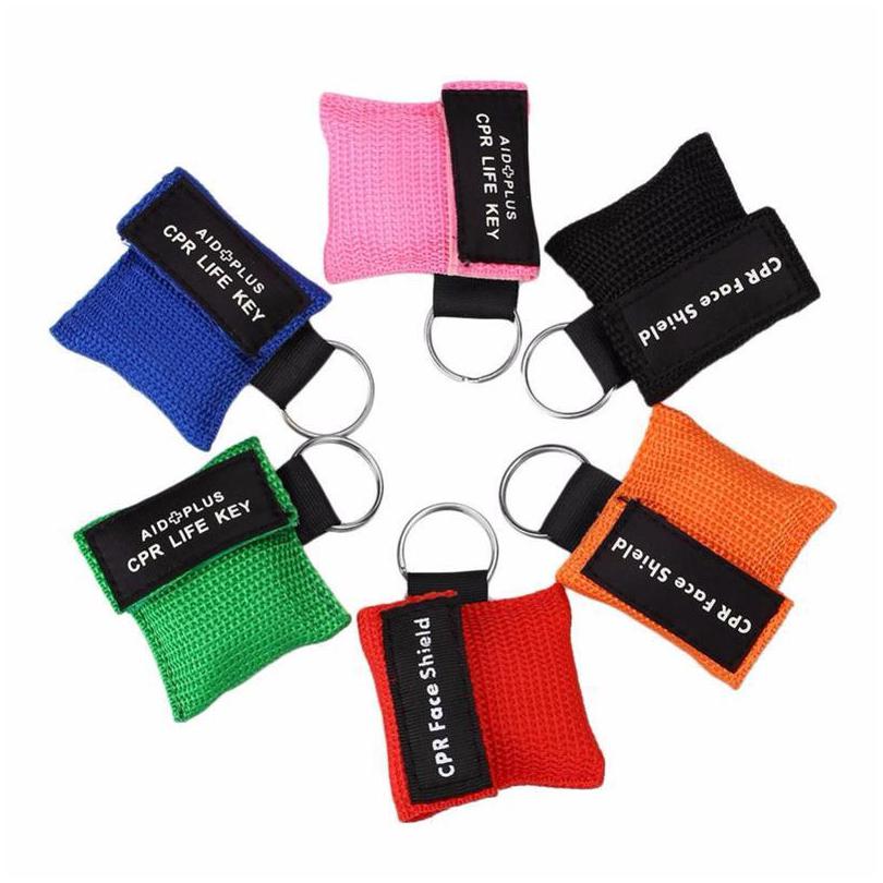 

Keychains Lanyards Mix Color Cpr Resuscitator Mask Keychain Emergency Face Shield Oneway Vae Firstaid For Health Care Drop Dhgarden Dhvh8